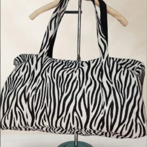 Bolso grande de cebra